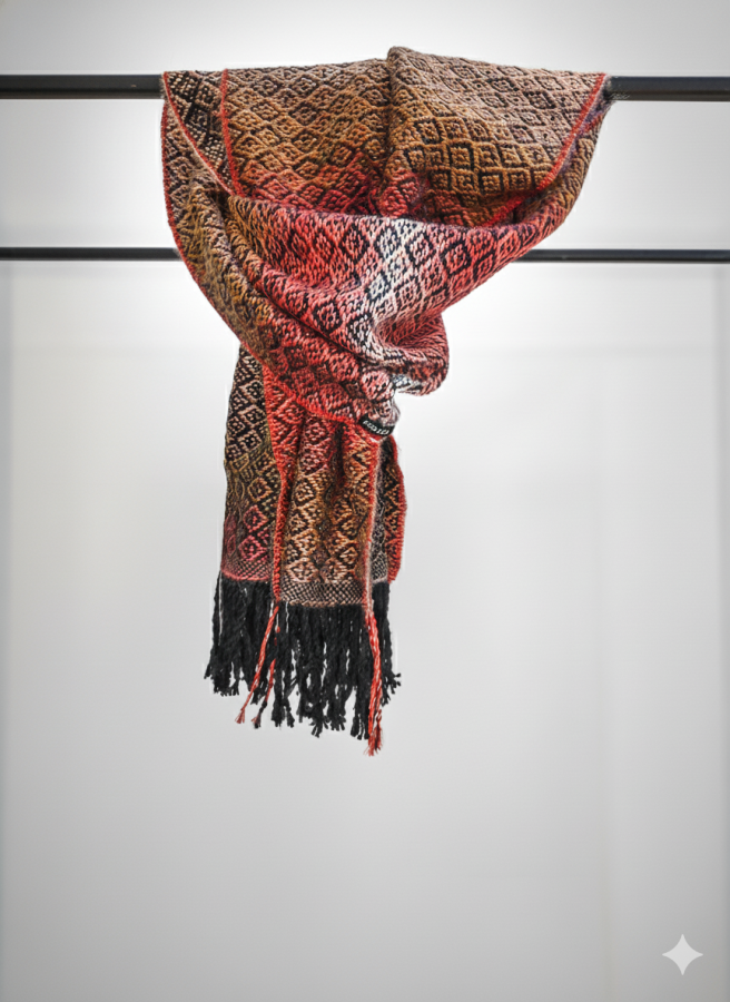 Rudens spalvų šalikas Rudens spalvų šalikas